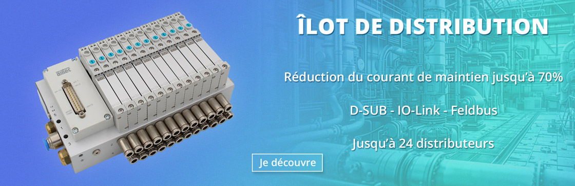 Nouvel îlot de distribution pneumatique modulaire Airtec